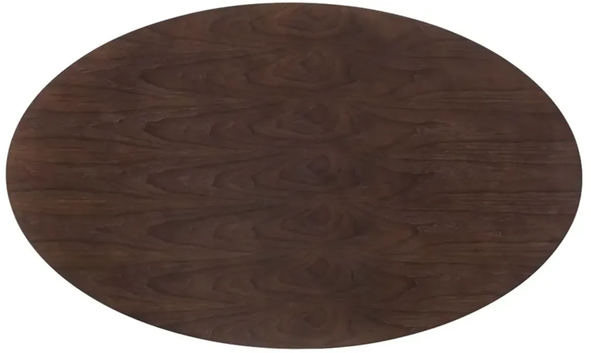 Lippa 78" Oval Wood Dining Table