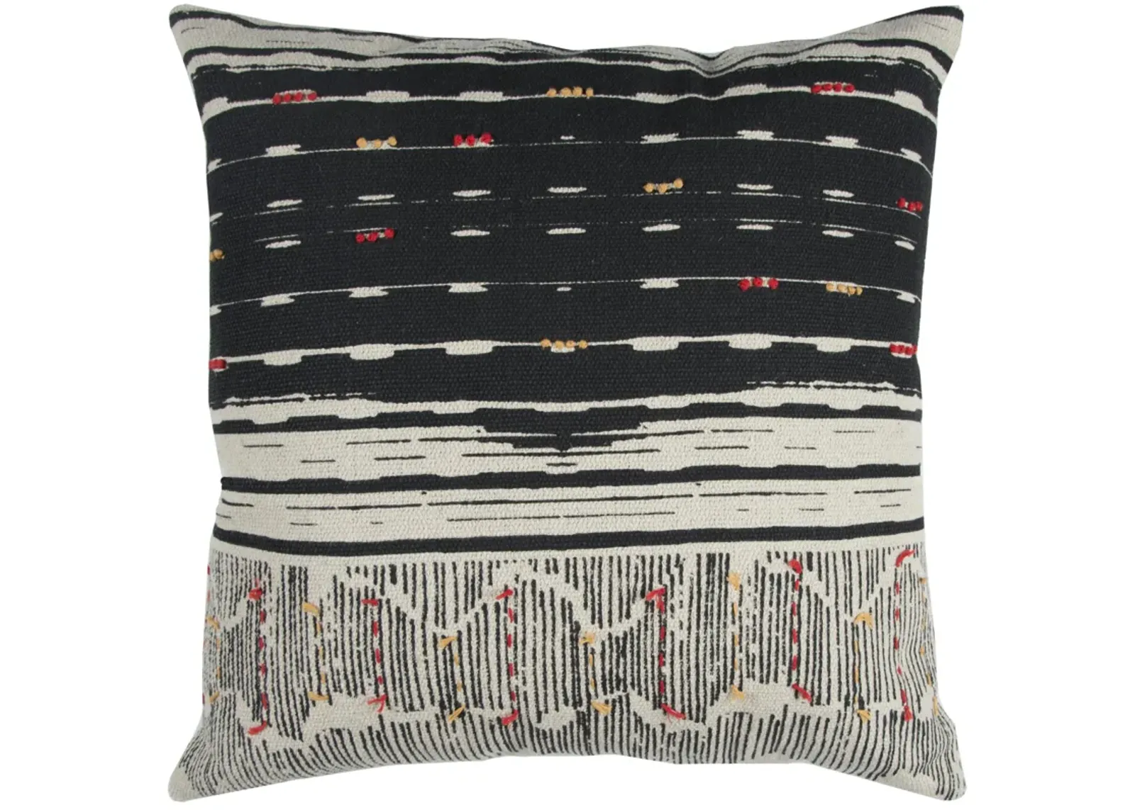 Stripe Black  Pillow