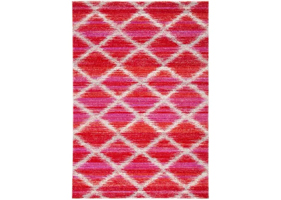 MONTAGE Collection MTG261R-3 Fuchsia / Ivory 3' X 5'