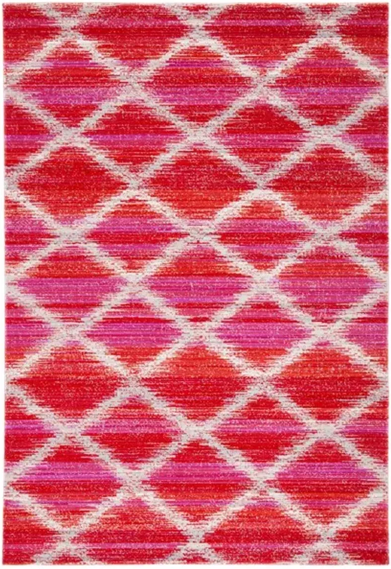 MONTAGE Collection MTG261R-3 Fuchsia / Ivory 3' X 5'