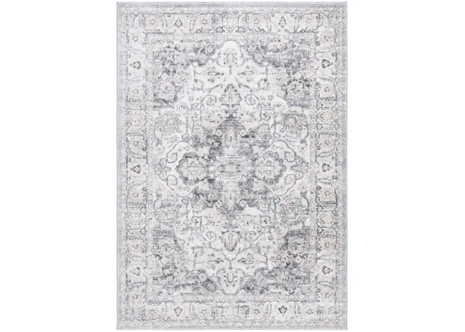 OPAL 470 Grey 9' X 12' Large Rectangle Rug