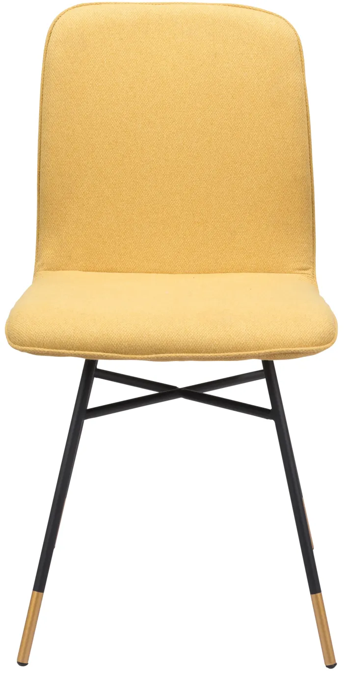 Var Dining Chair (Set of 2) Yellow