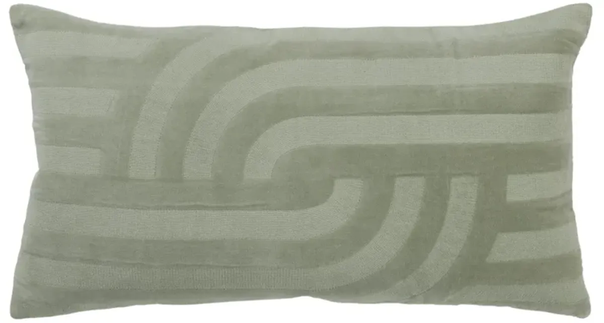 abstract green Pillow