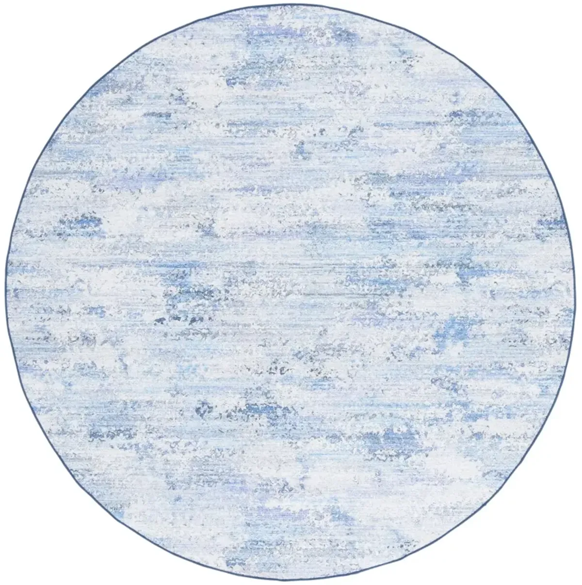 MALIBU 904 GREY  6' x 6' Round Round Rug