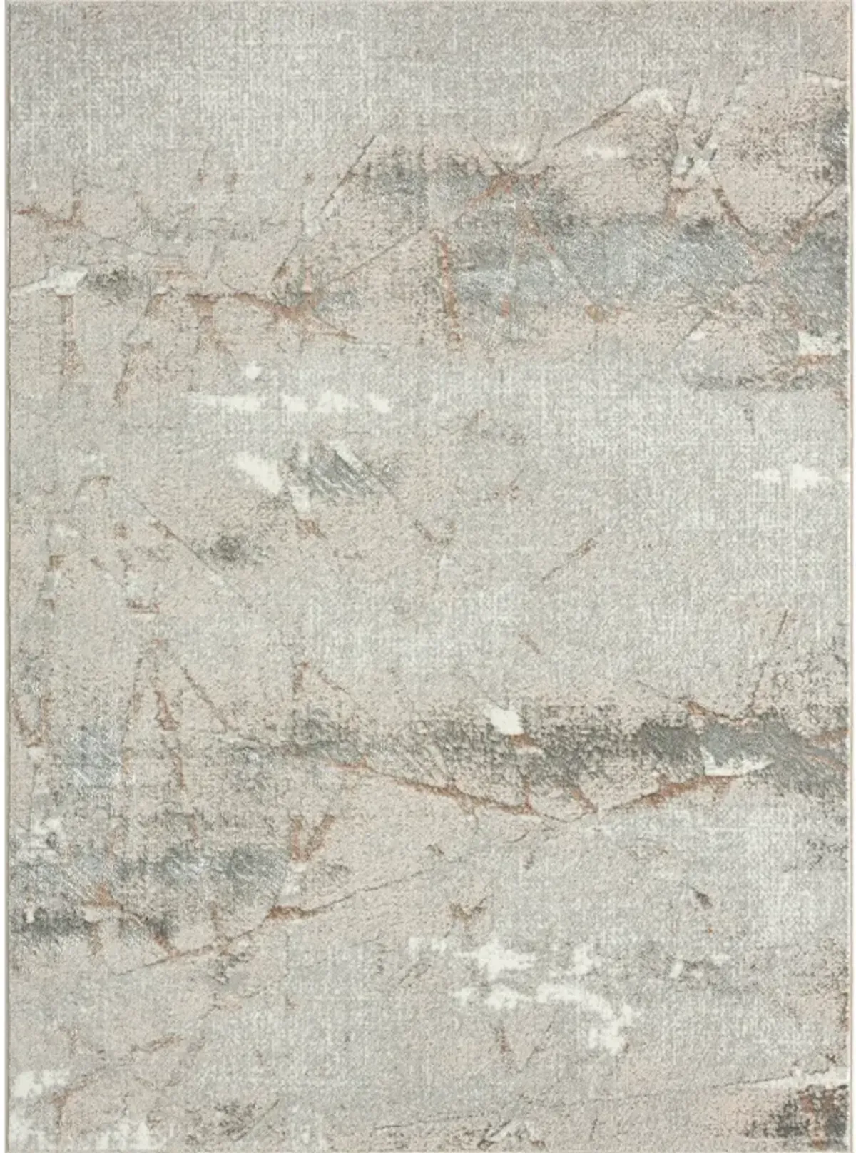 Avery Beige/ Gray Modern Abstract Indoor Area Rug 7'5" x 9'5"