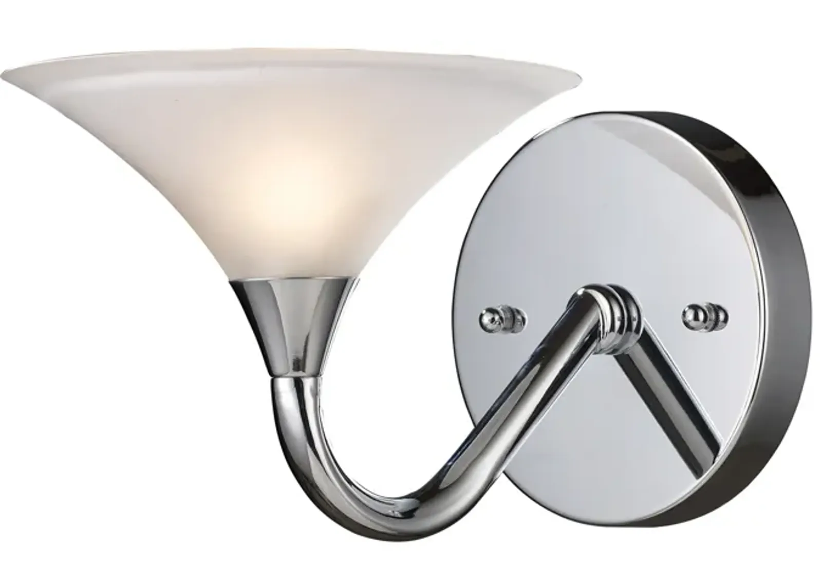 Jenson 1-Light Sconce in Polished Chrome