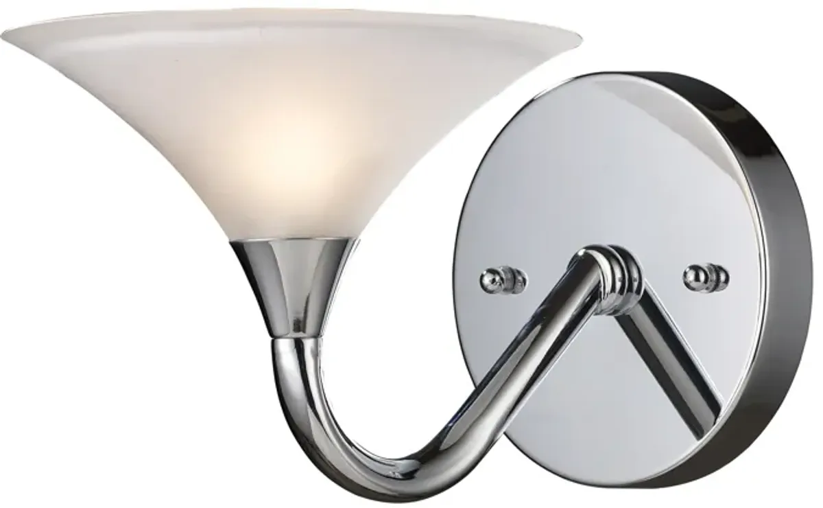 Jenson 1-Light Sconce in Polished Chrome