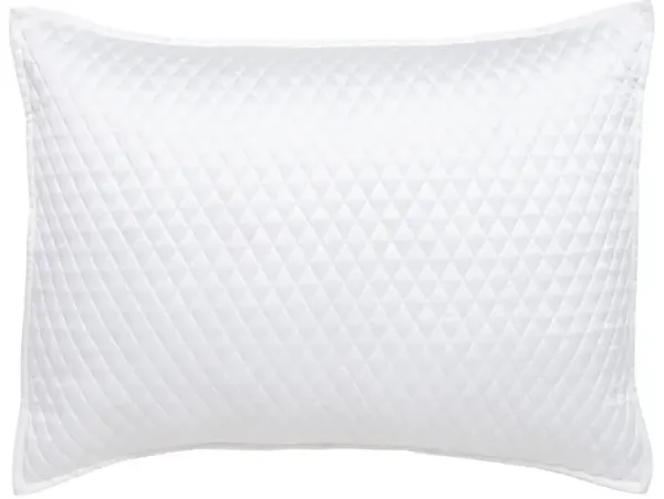 Diamond White Standard Sham 20x26