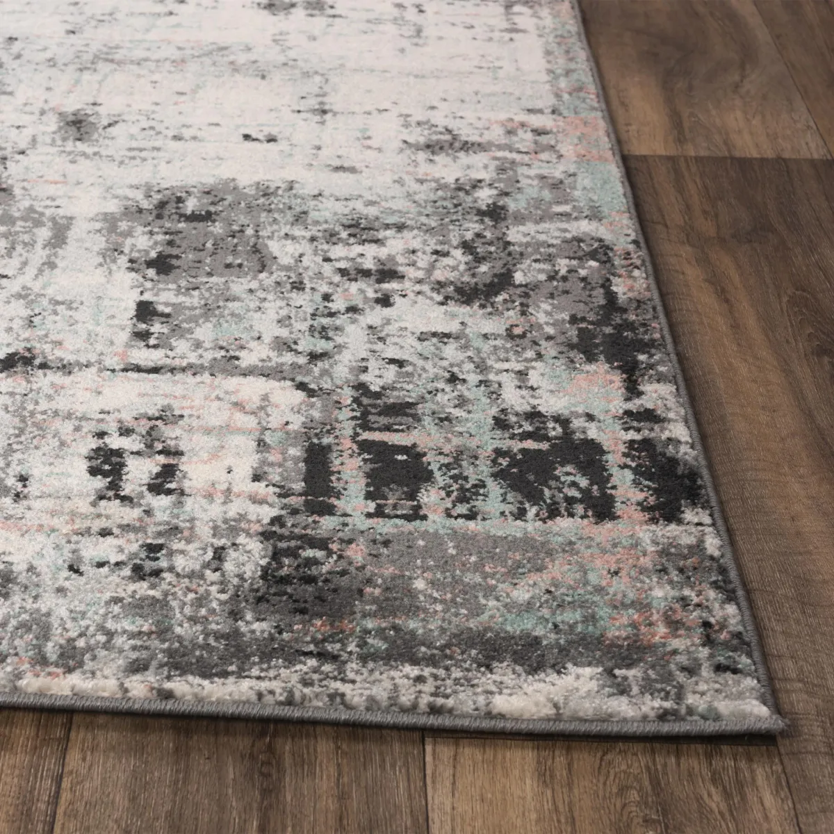 Odyssey L. Gray  Polypropylene 2'6"x7'6" Runner Rug