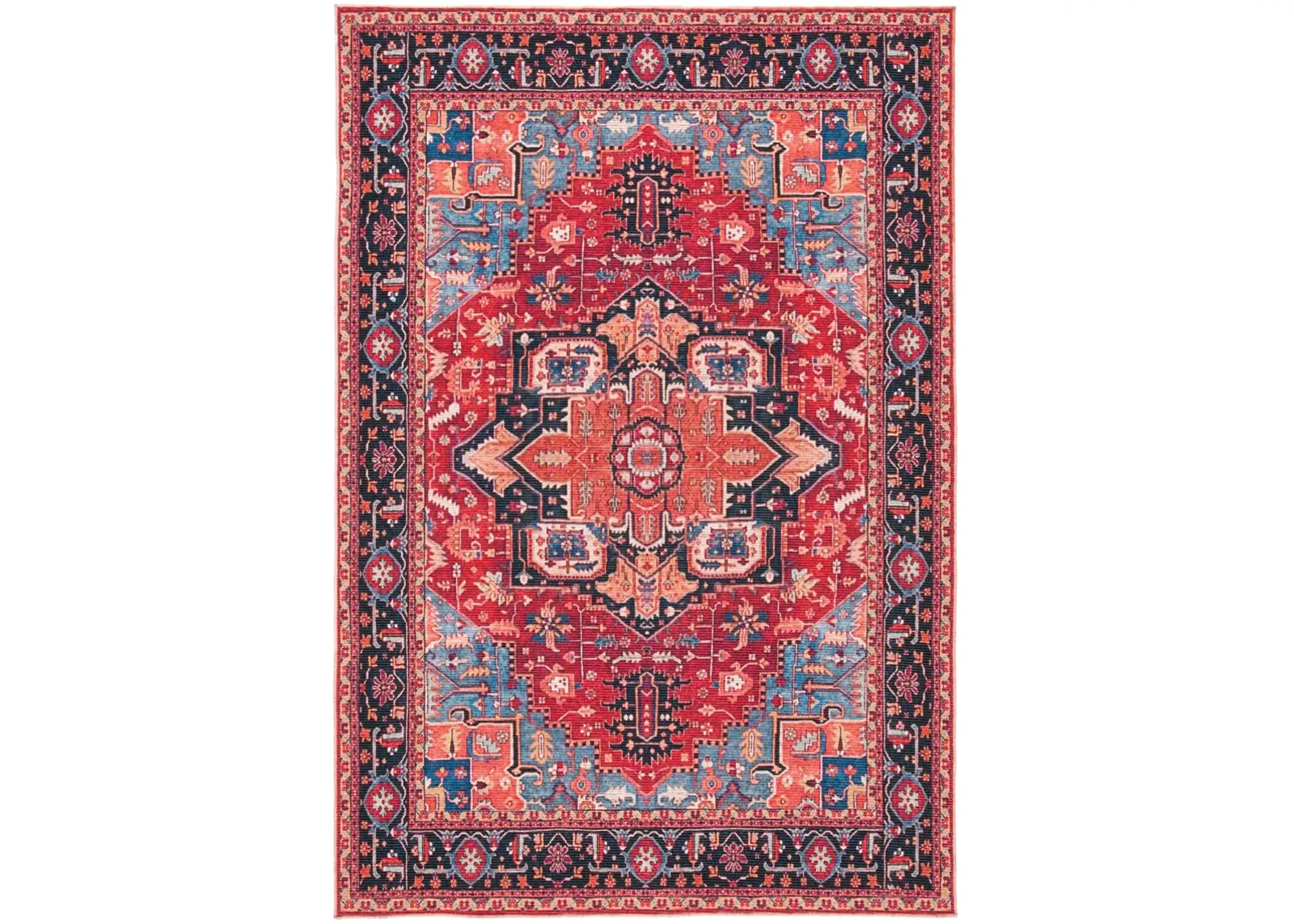 SERAPI 534 RED  10' x 14' Large Rectangle Rug