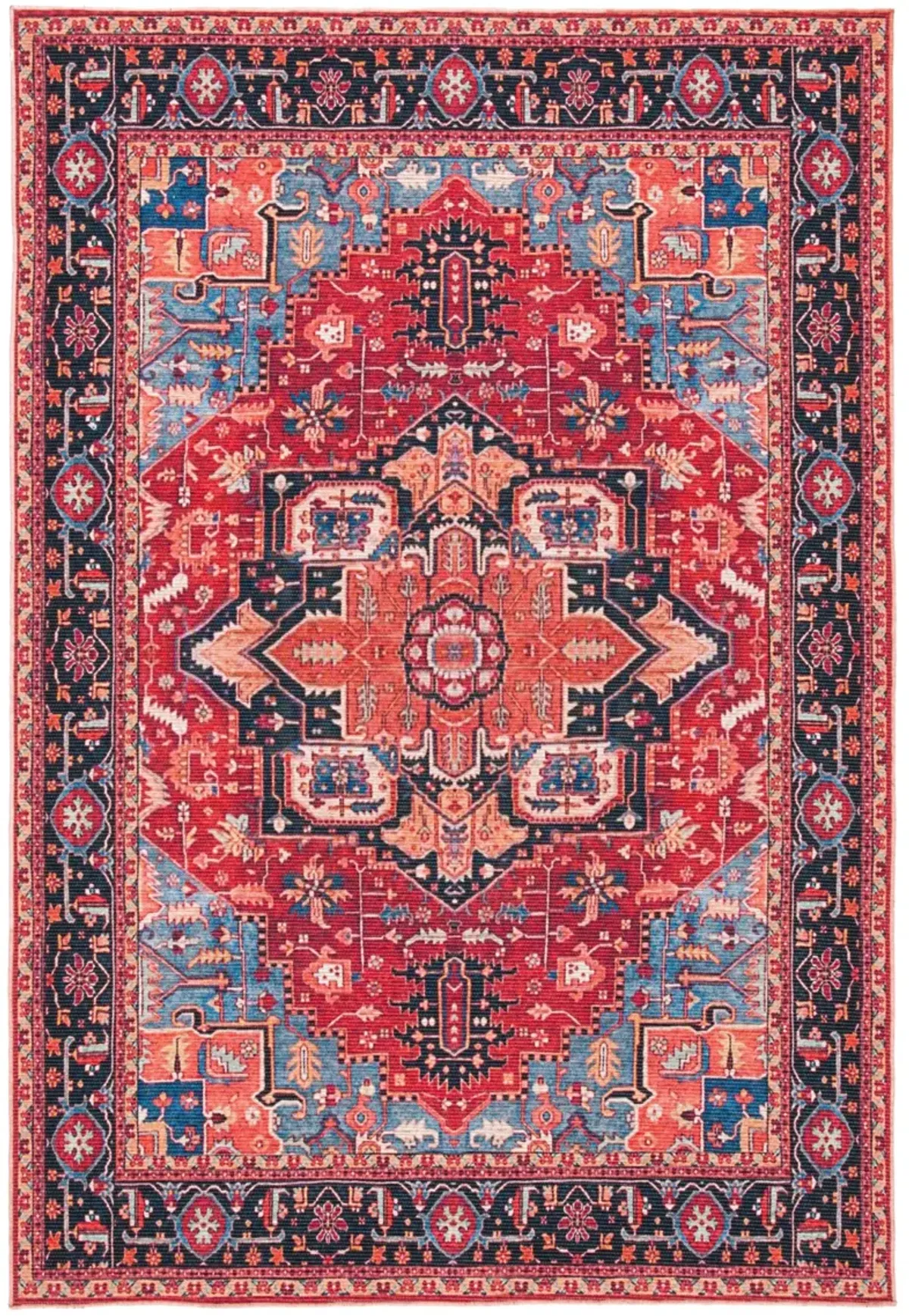 SERAPI 534 RED  10' x 14' Large Rectangle Rug