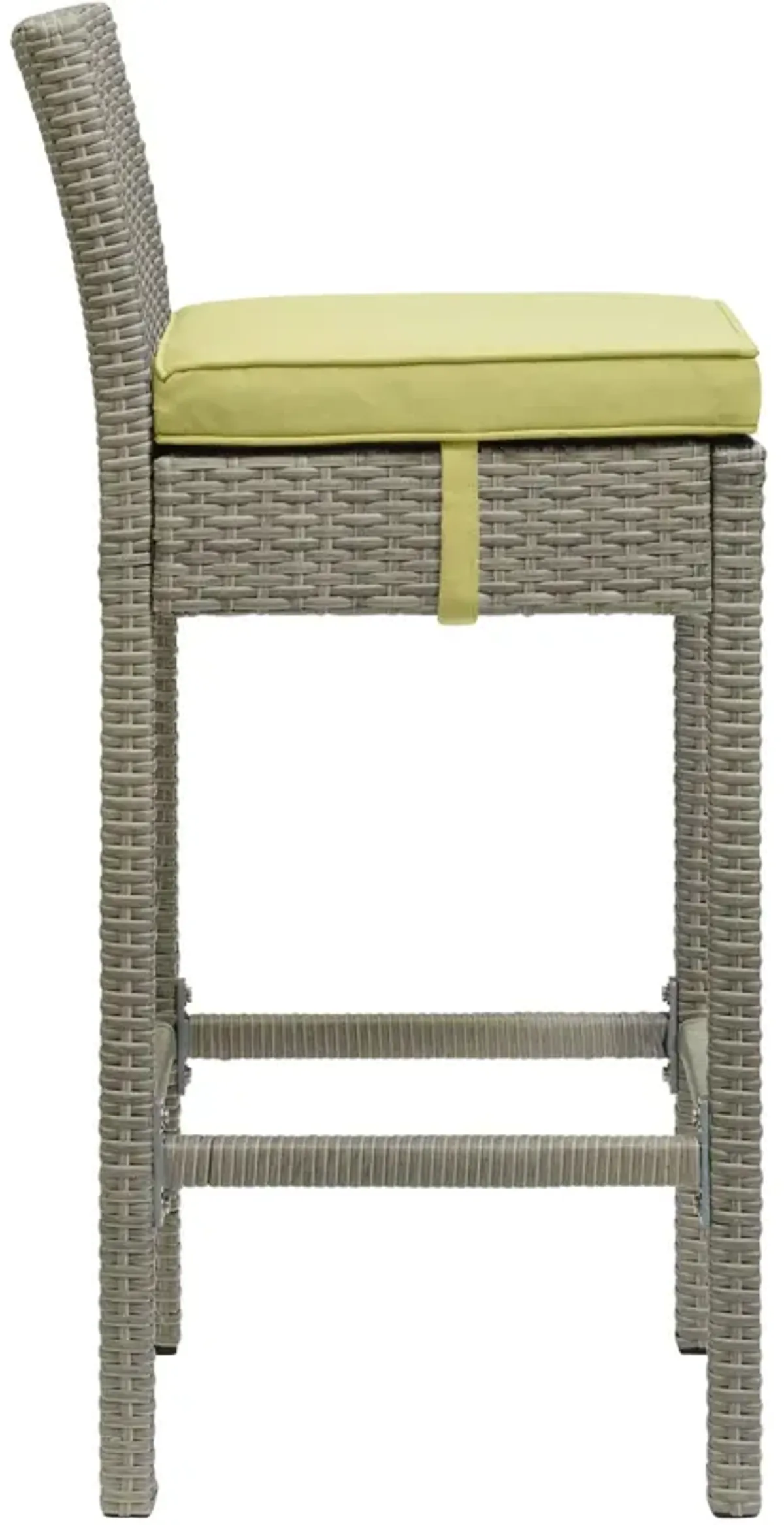 Conduit Outdoor Rattan Bar Stool