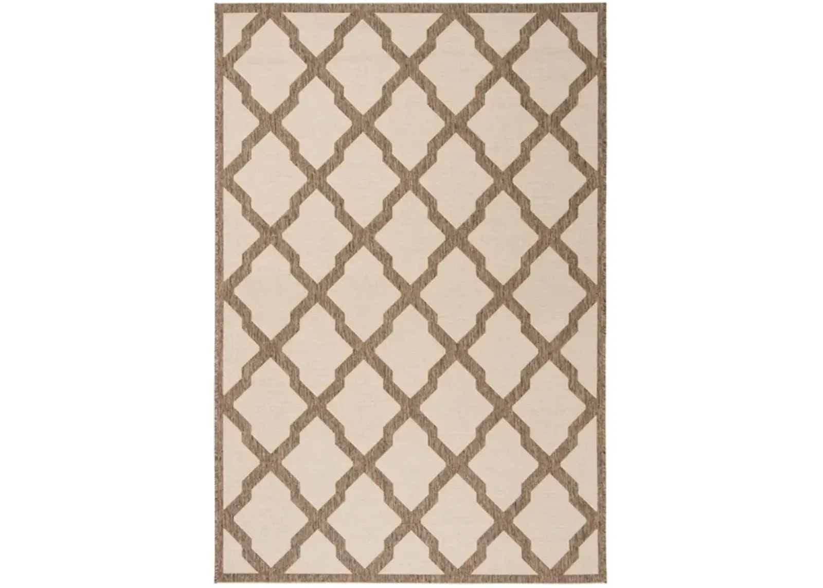 Safavieh BEACH HOUSE Collection BHS122C-9 Cream / Beige 9' X 12'