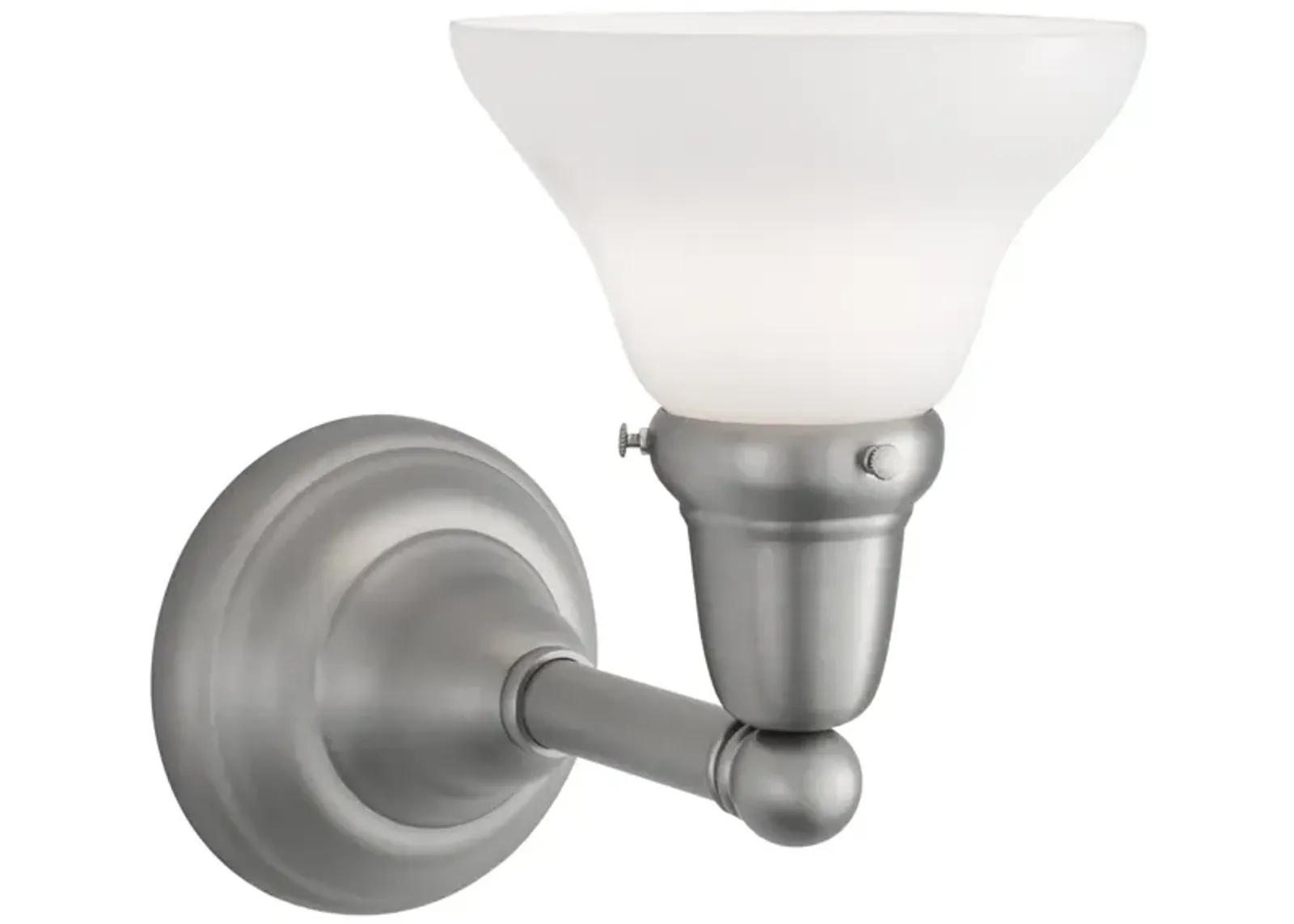 Coventry 1 Lt Vanity Sconce - Brushed Nickel