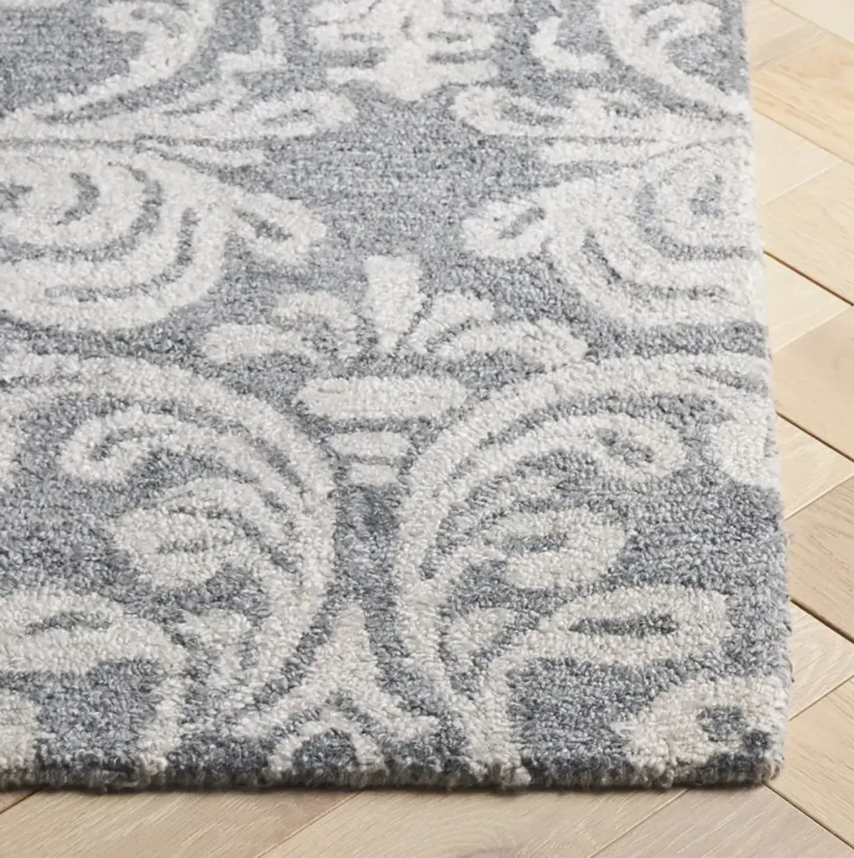 ANATOLIA 405 GREY 6' x 6' Square Square Rug