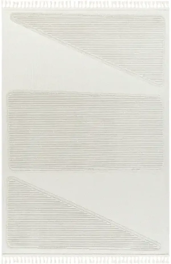 Finland FND-2306 6'7" x 9' Machine Woven Rug