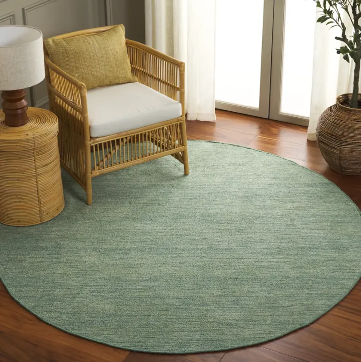 MONTAUK Hand Tufted 6' x 6' Round area rug