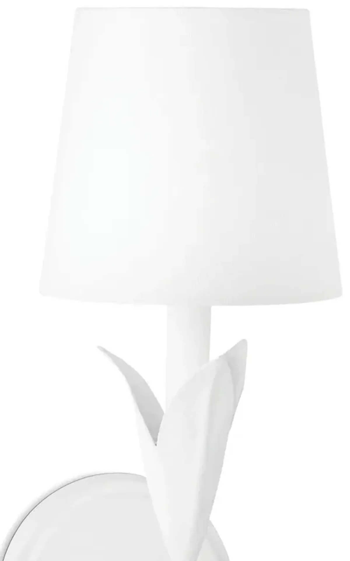 River Reed Sconce Single (White)