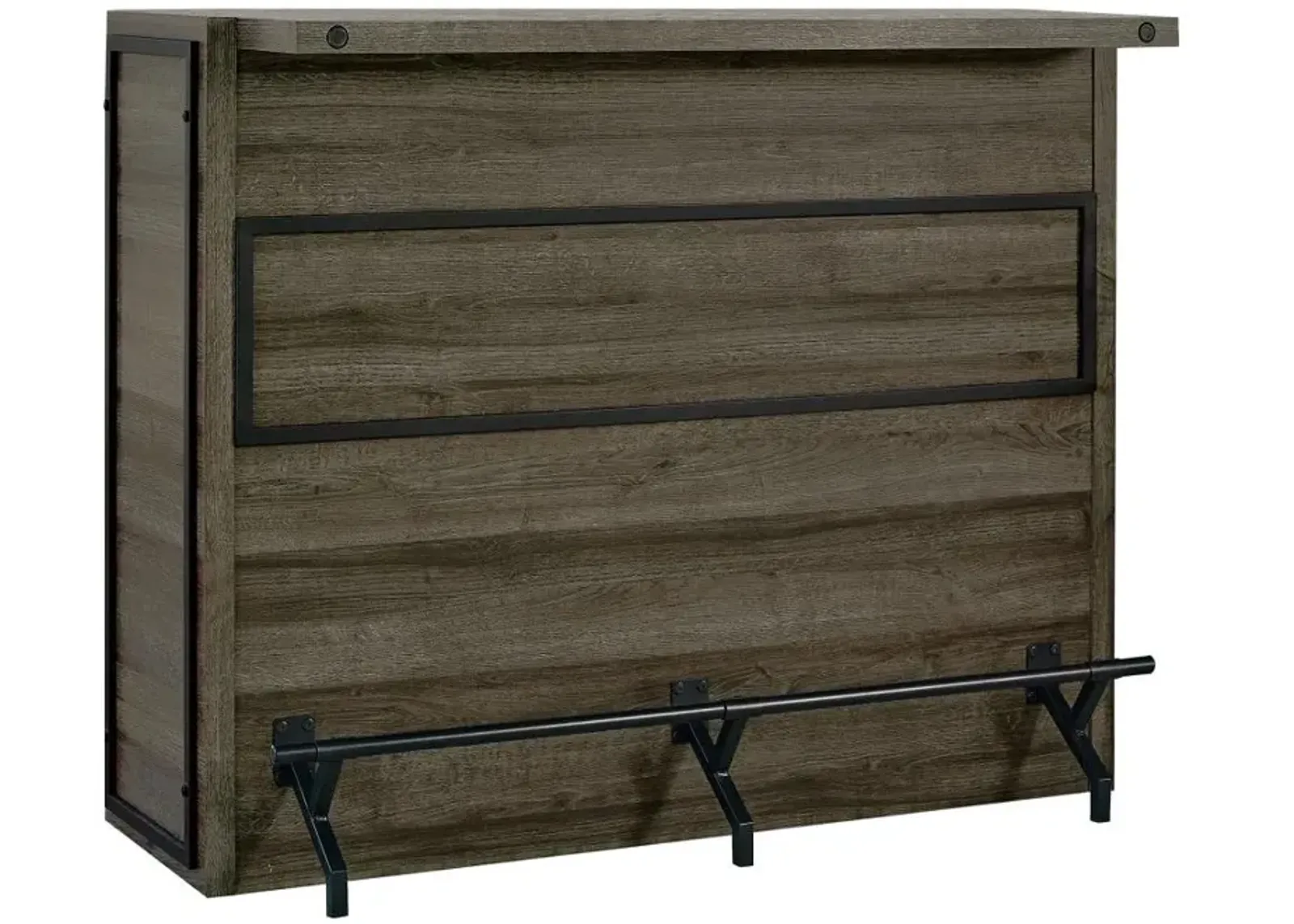 Joe 5-shelf Bar Unit Aged Oak