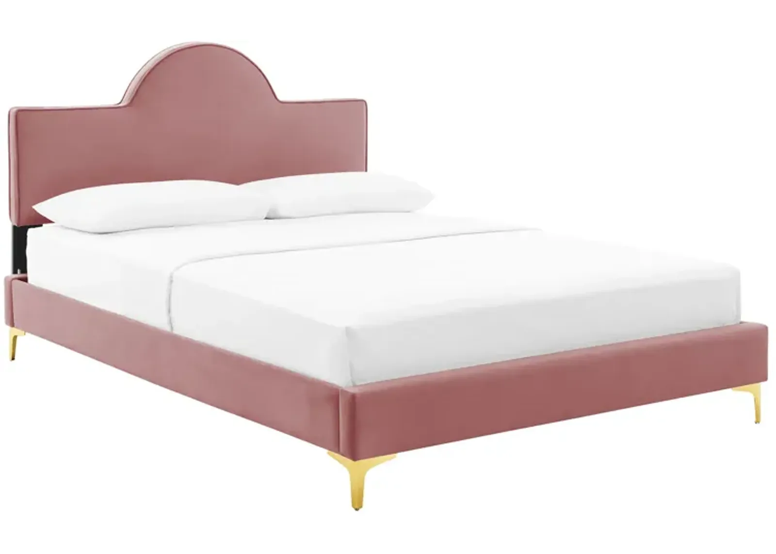 Sunny Performance Velvet Twin Bed