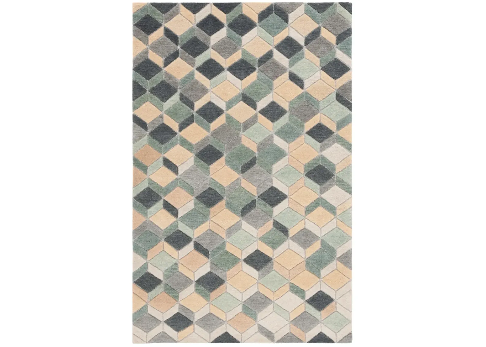 RODEO DRIVE 452 BEIGE  3' x 5' Small Rectangle Rug