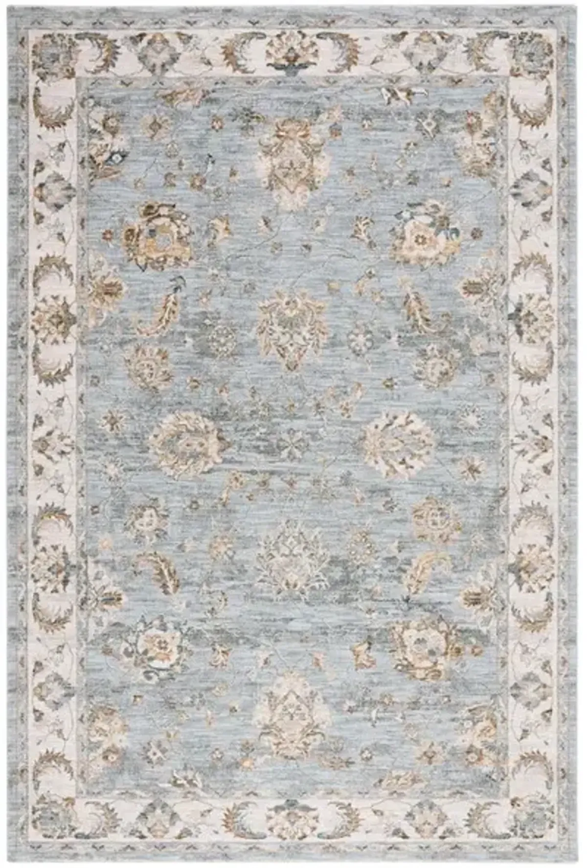 HAMILTON 106 Blue 9' X 12' Large Rectangle Rug