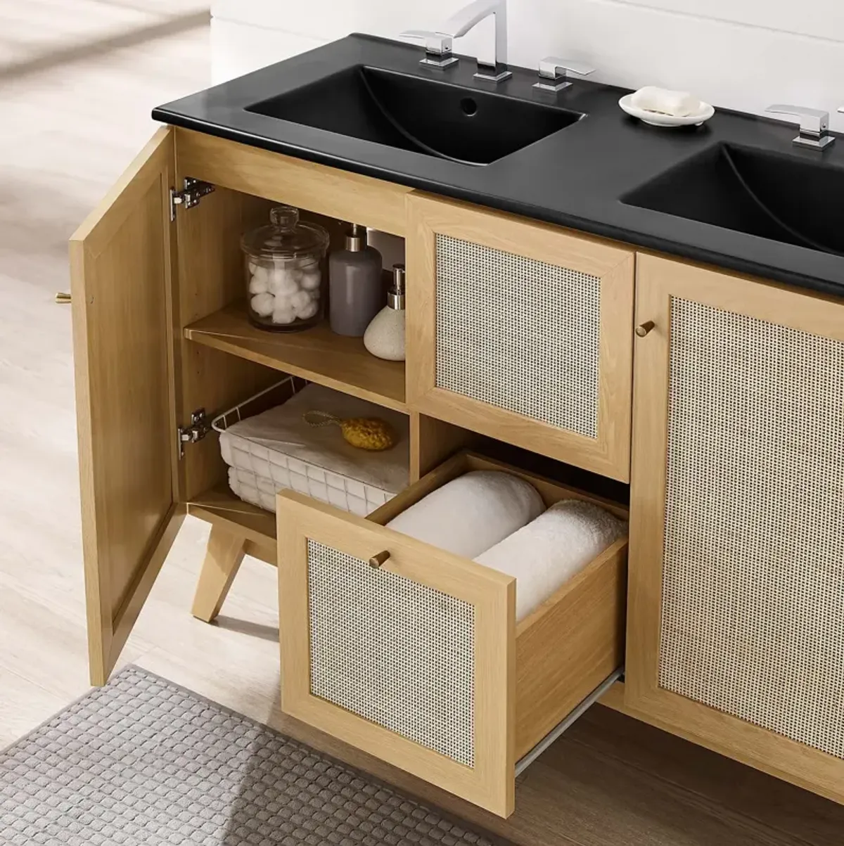 Soma 48" Double Sink Bathroom Vanity