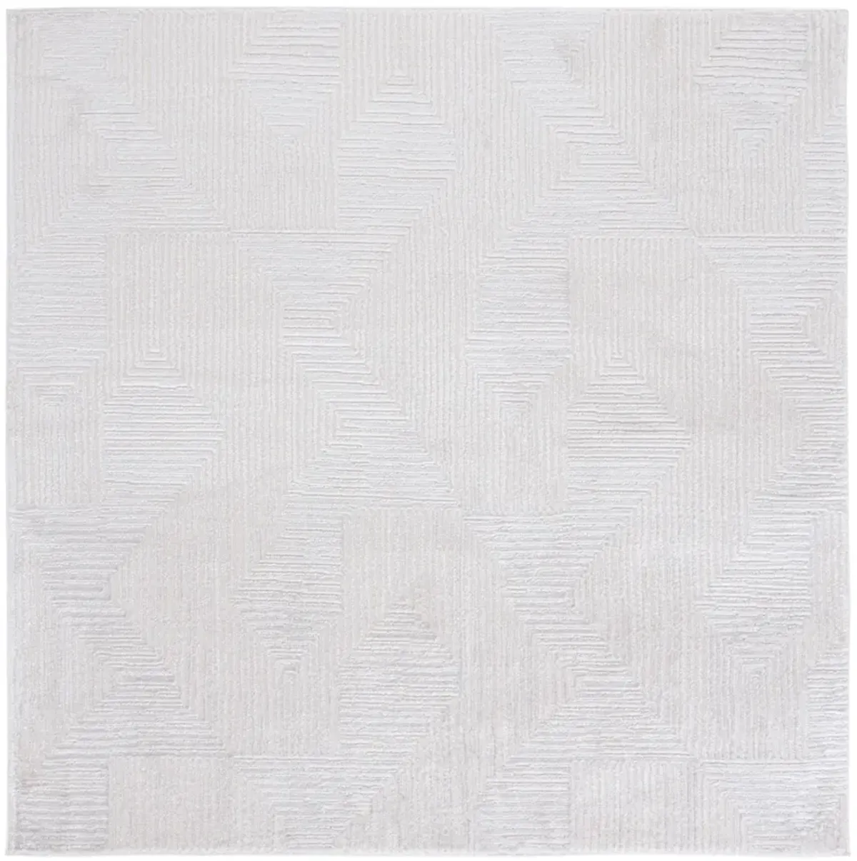 KINGSTON 110 IVORY  6'-7' x 6'-7' Square Square Rug