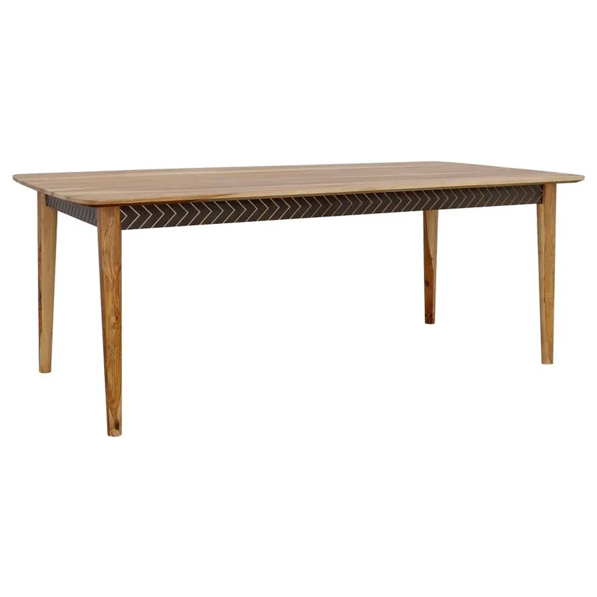 Partridge Wooden Dining Table Natural Sheesham