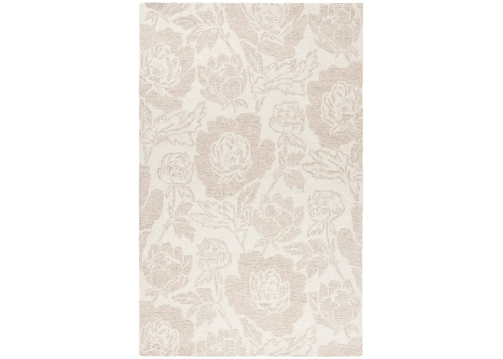 JARDIN 901 IVORY  6' x 9' Medium Rectangle Rug