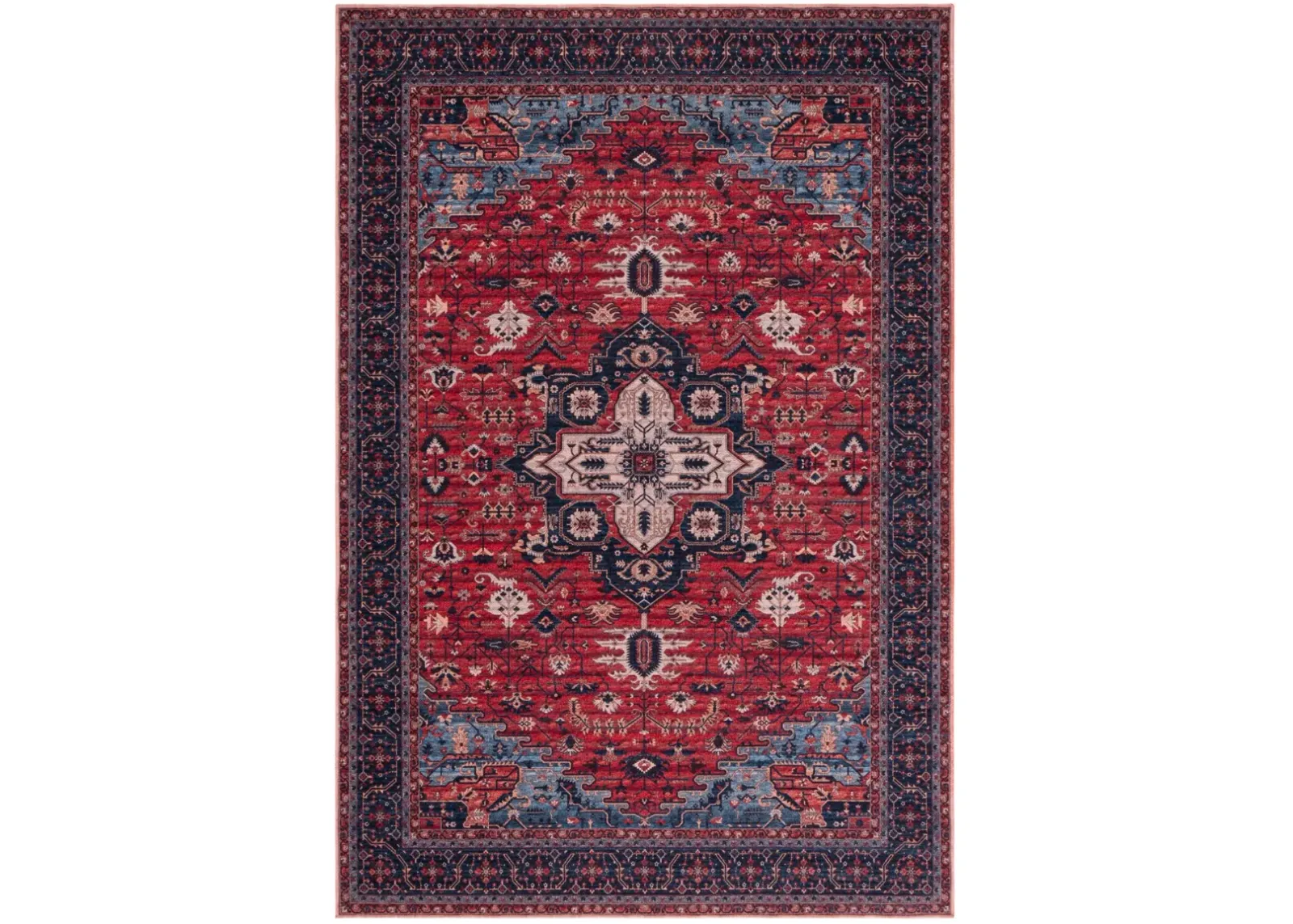 SERAPI 560 RED  2' x 5' Small Rectangle Rug