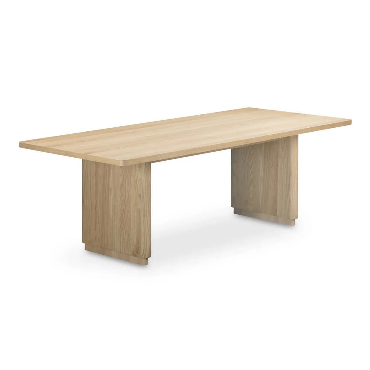 ROUND OFF DINING TABLE SMALL OAK