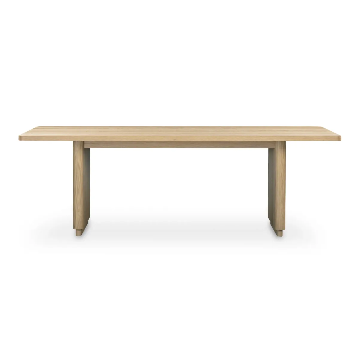 ROUND OFF DINING TABLE SMALL OAK