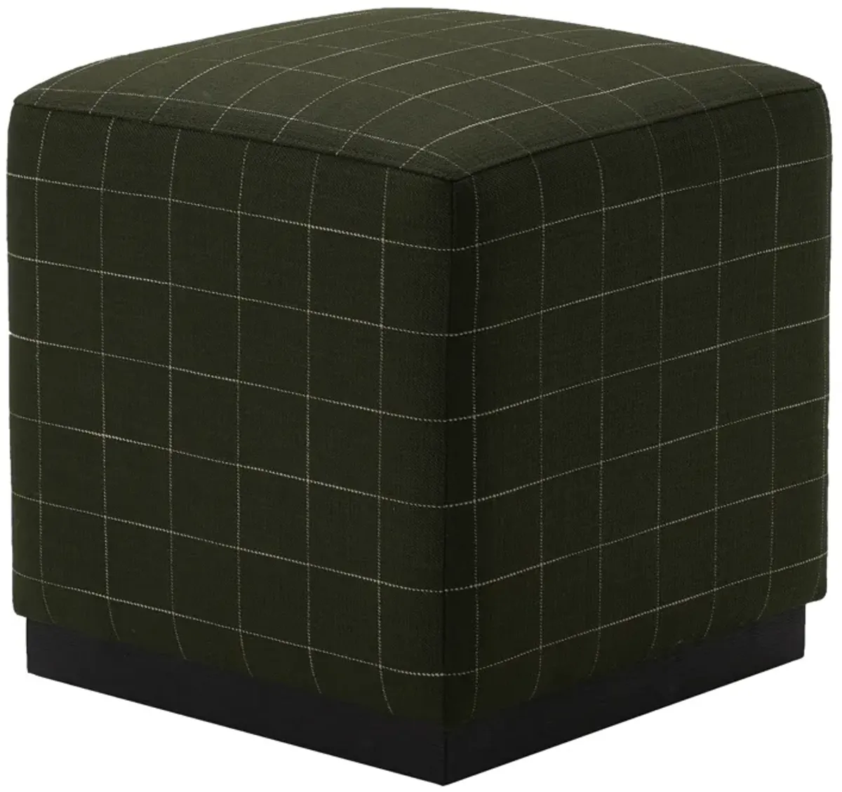 20x20 Square Ottoman, Olive