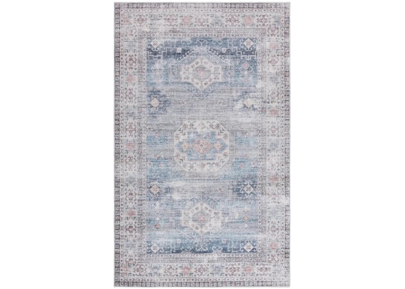 ARIZONA 259 BLUE  3' x 5' Small Rectangle Rug