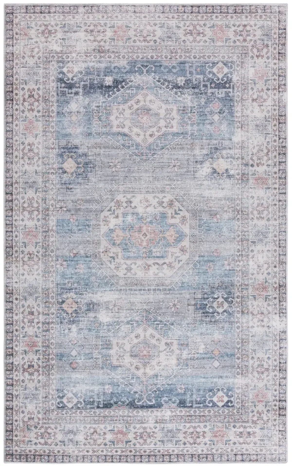 ARIZONA 259 BLUE  3' x 5' Small Rectangle Rug