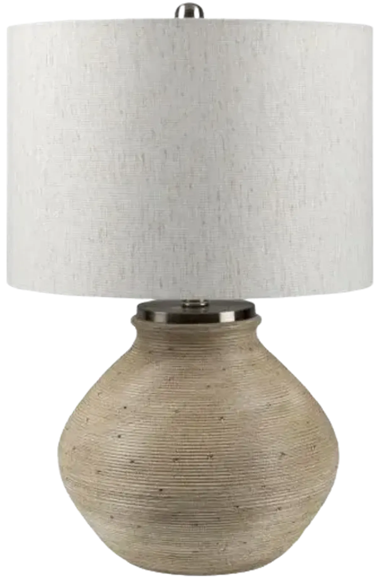 Brillo BLO-002 22"H x 14"W x 14"D Accent Table Lamp