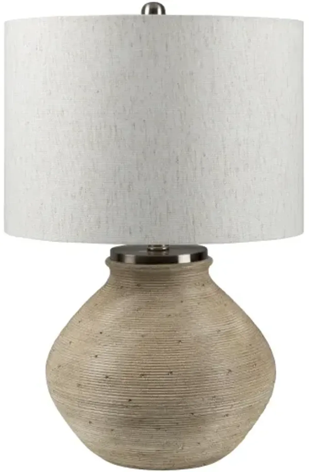 Brillo BLO-002 22"H x 14"W x 14"D Accent Table Lamp