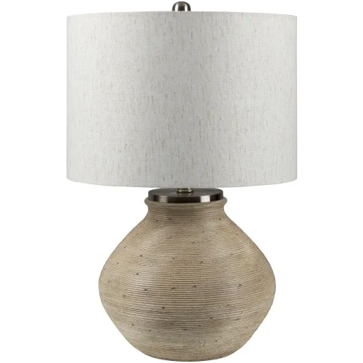 Brillo BLO-002 22"H x 14"W x 14"D Accent Table Lamp