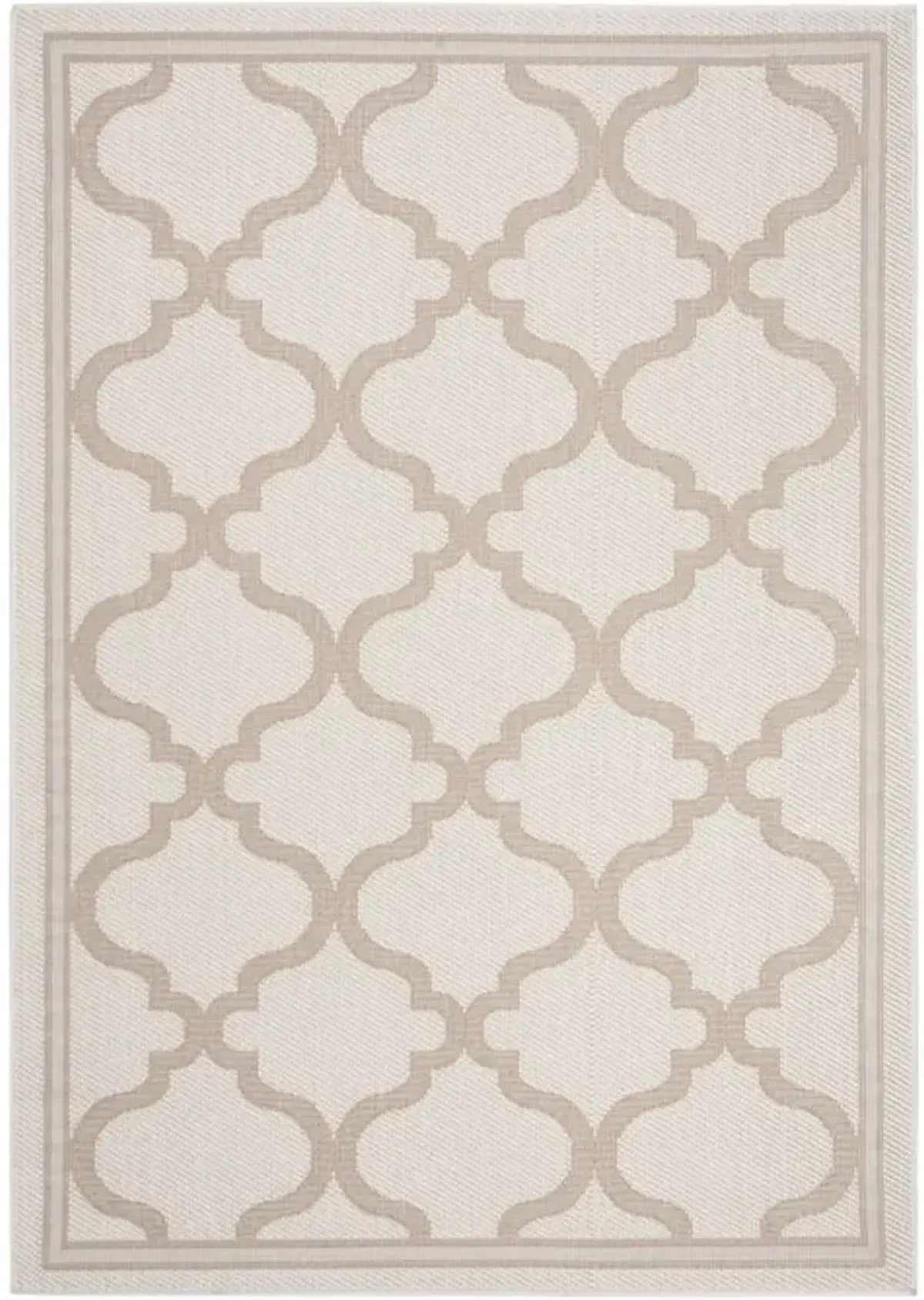 Safavieh BERMUDA 800 Collection BMU810C-9 Ivory / Beige 9' X 12'