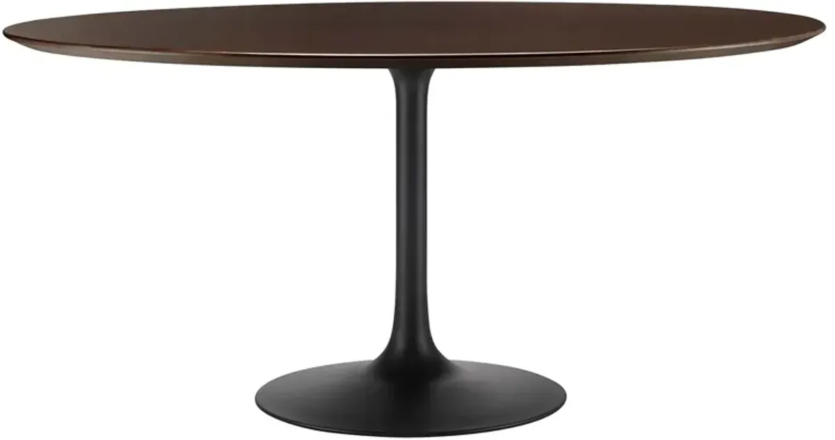 Lippa 60" Round Wood Grain Dining Table