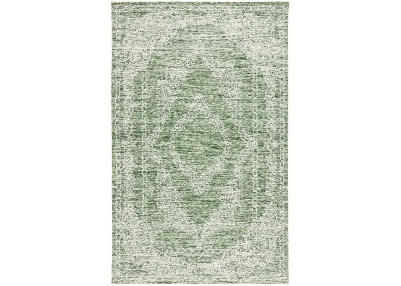 METRO 575 GREEN  5' x 8' Medium Rectangle Rug