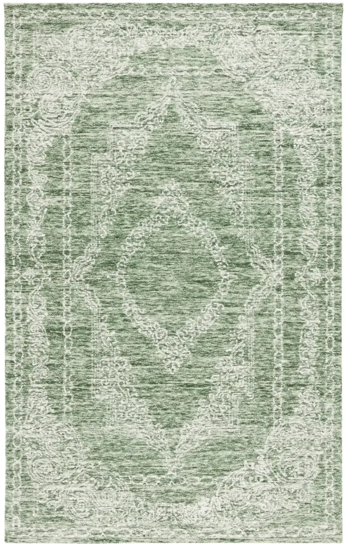 METRO 575 GREEN  5' x 8' Medium Rectangle Rug