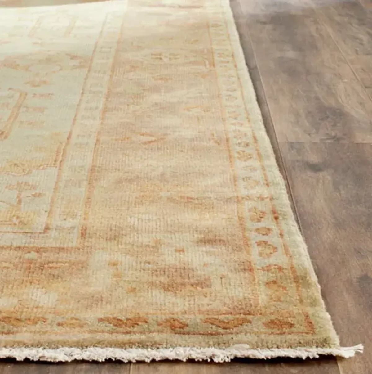 OSH112 Beige 3' X 10' Runner Rug