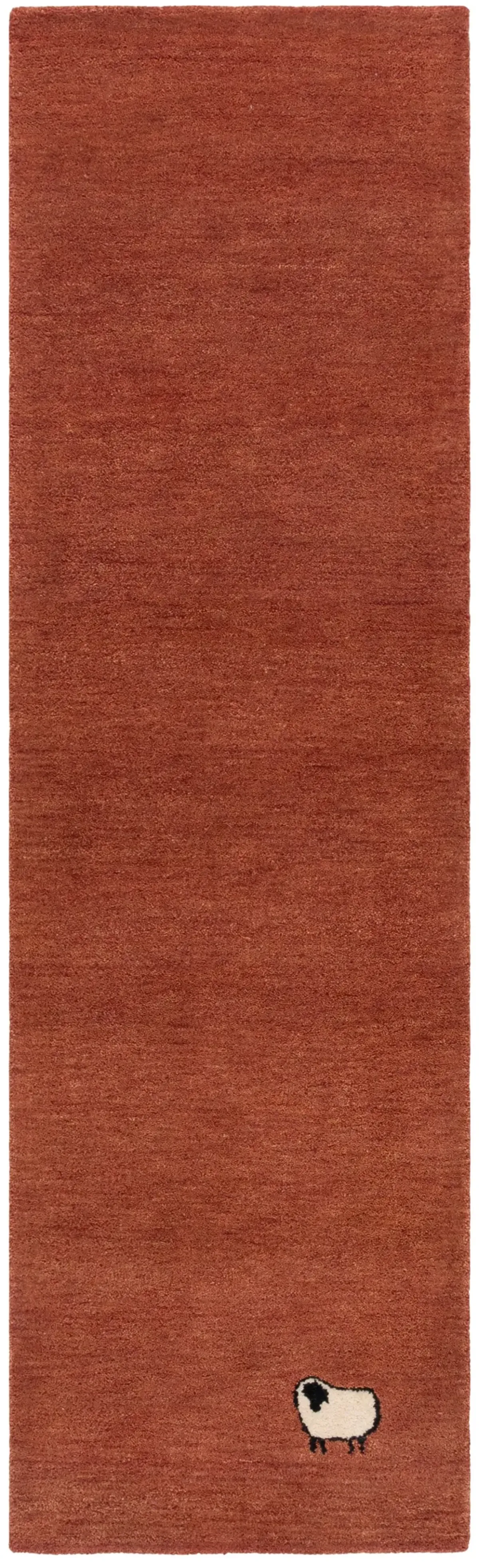 HIMALAYA 451 RUST 2'-3' x 8' Runner Rug