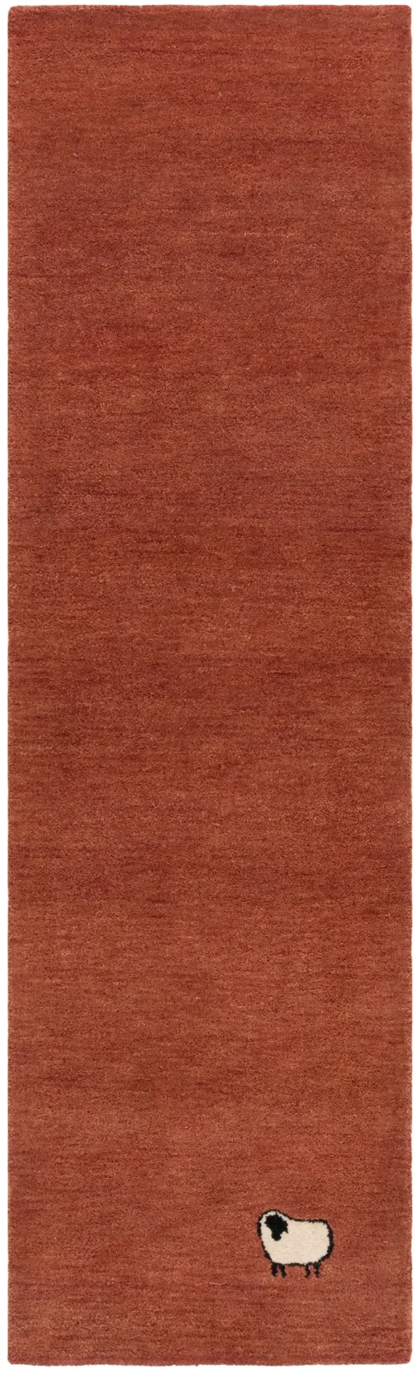 HIMALAYA 451 RUST 2'-3' x 8' Runner Rug