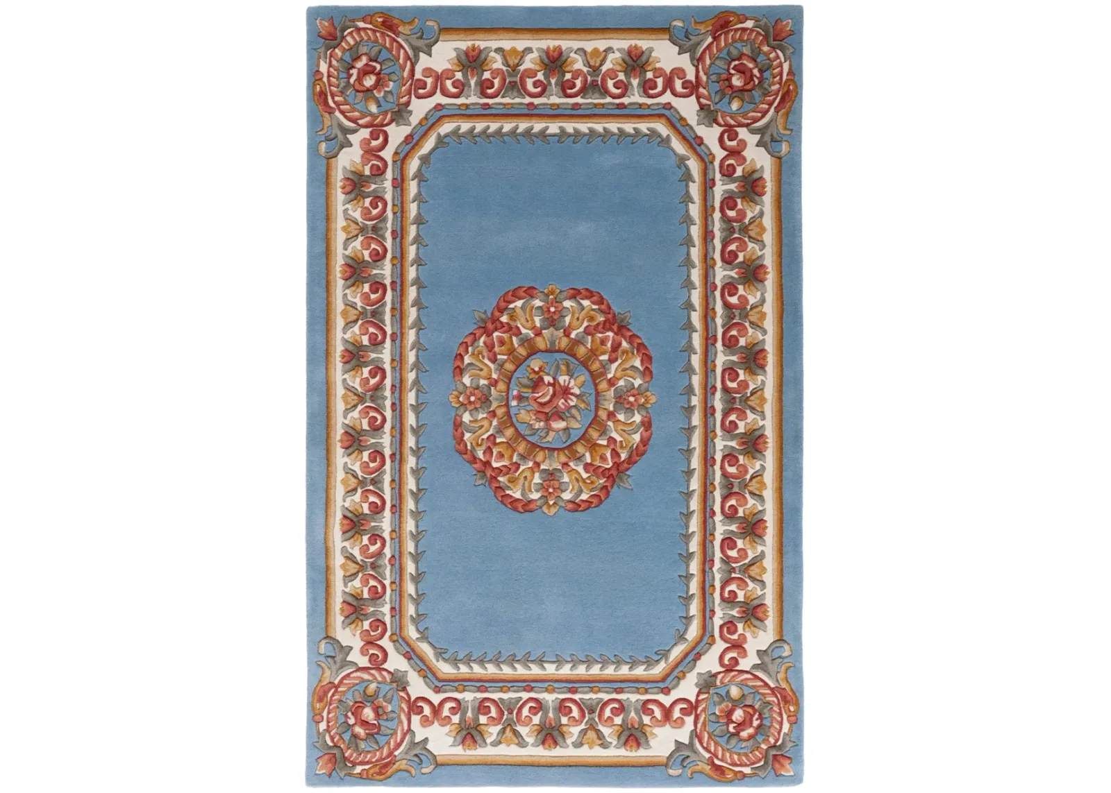 NAPLES 901 LIGHT BLUE  5' x 8' Medium Rectangle Rug