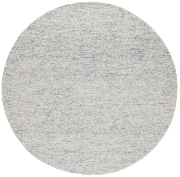 EBONY Hand Tufted 6' x 6' Round area rug