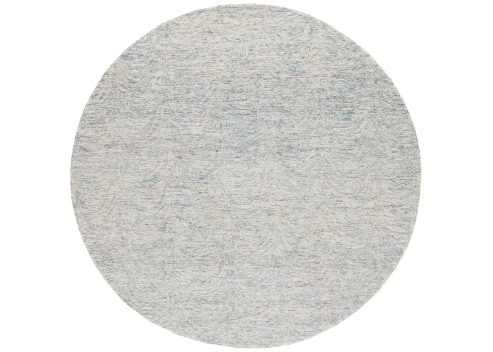 EBONY 911 GREY  6' x 6' Round Round Rug