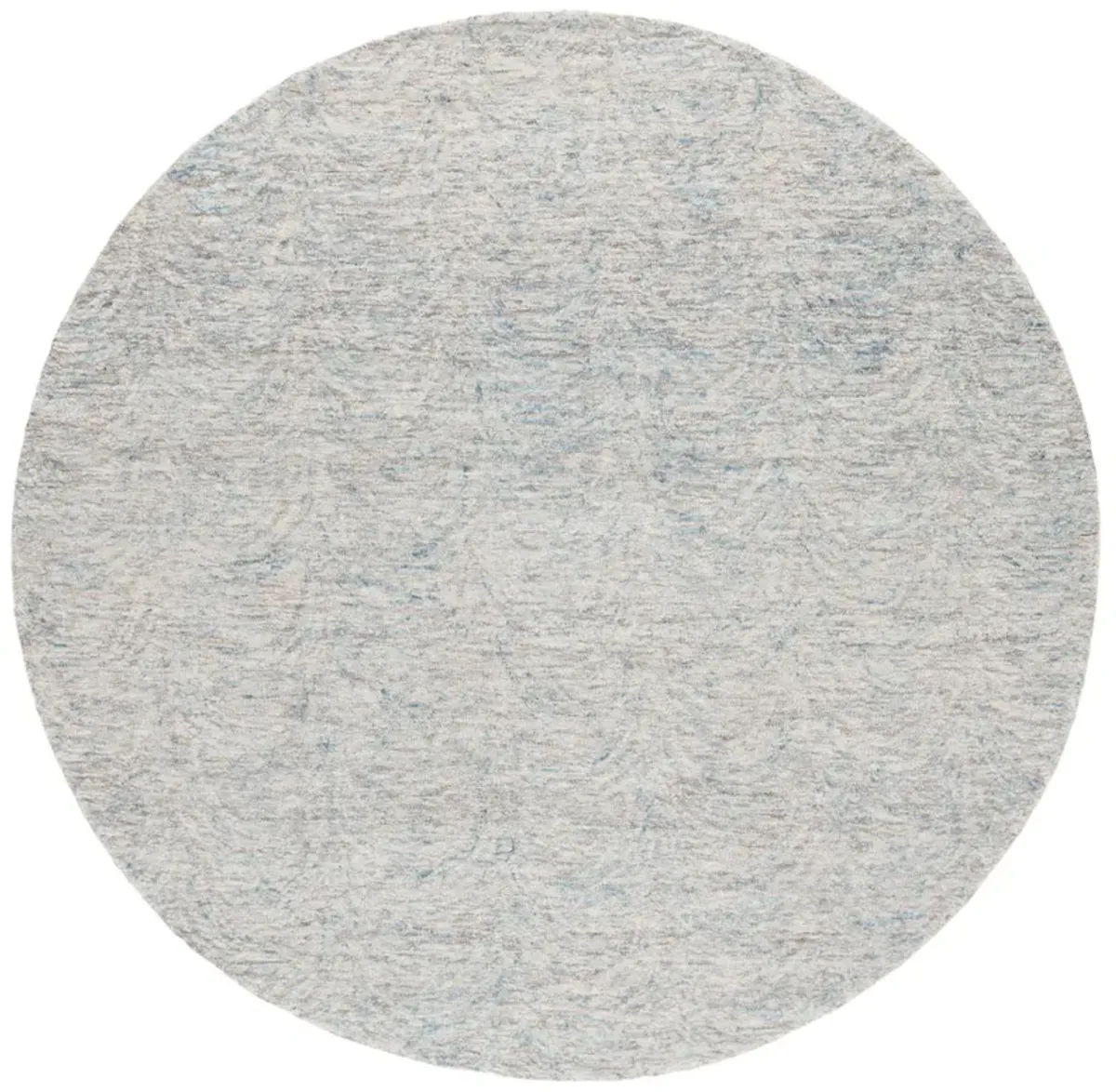 EBONY 911 GREY  6' x 6' Round Round Rug